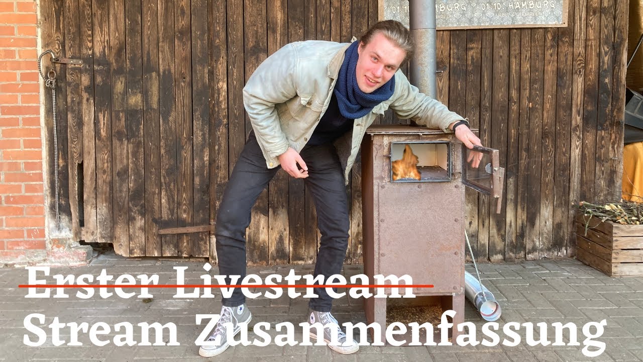 DIY Ofen - Erster Test - Stream highlights | Wolf Light