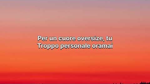 Mahmood, Geolier - PERSONALE (Testo/Lyrics)