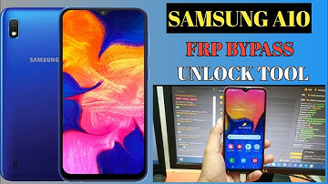 SAMSUNG A10 FRP BYPASS UNLOCK TOOL..