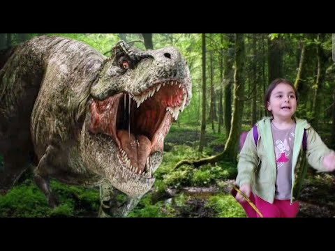 ვთამაშობთ დინოზავრებით და ვეცნობით ახლოს Dinosaurs...