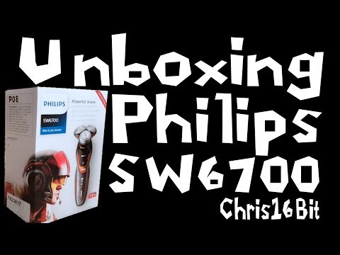 Philips SW6700 Star Wars Shaver Unboxing Poe Dameron Edition