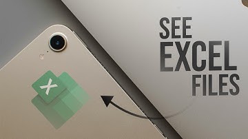 How to See my Excel Files on my iPad (tutorial)