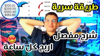 اربح 10 دولار كل ساعة من النت طريقة سرية | ربح المال من الانترنت 2024