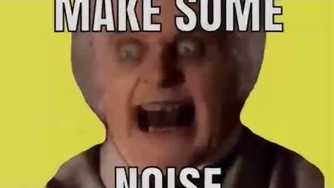 Bilbo Baggins Makes Some Noise