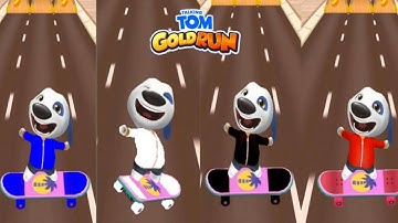 Talking Tom Gold Run  - Mega Super Hank Gameplay Android and IOS
