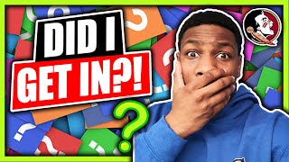 DID I GET IN?! College Decision Reaction!