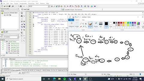 VHDL สำหรับ Serial Communication ภาค Output(Tx) บน Quartus II