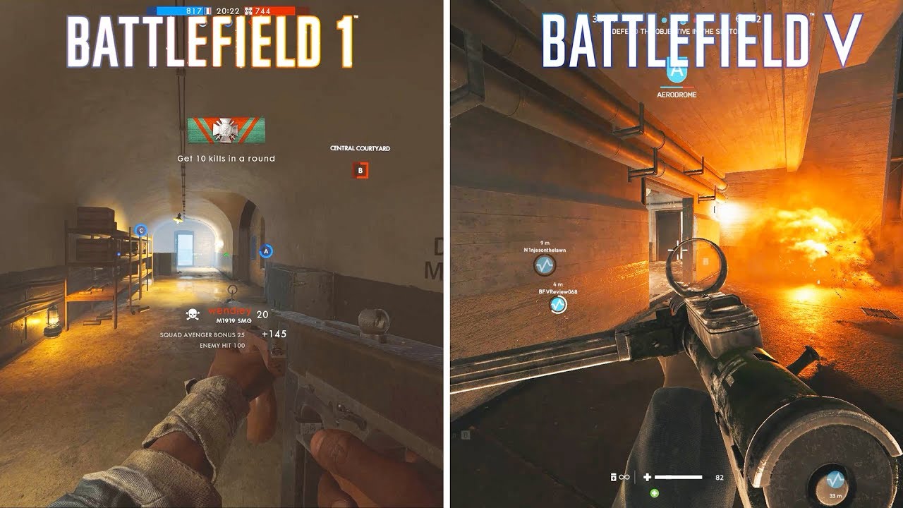 Battlefield 1 vs Battlefield 5; Which is a better FPS game?