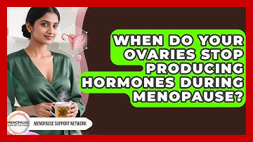 When Do Your Ovaries Stop Producing Hormones During Menopause? - Menopause Support Network