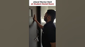 Raid at Hostel Room When Student Absent In Test 😱 | IIT Motivation #shorts #esaral #iitbombay