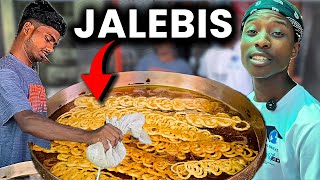 Trying Indian Sweets in Punjab🇮🇳😱| Street Food Review #indianfood  screenshot 5