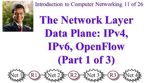 CSE473S-19-4A: The Network Layer Data Plane (Part 1 of 3)