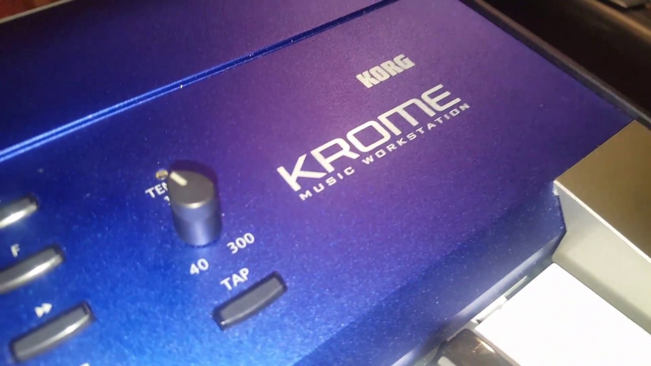 Como Dividir un Korg Krome/kronos 2017
