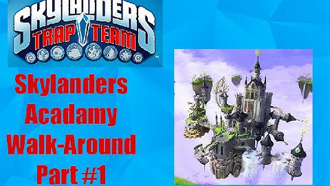 New! Skylanders: Trap Team: Acadamy Walk-Around Part 1 (Wii U)