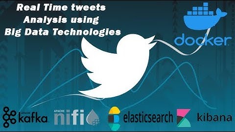 Real Time tweets Analysis using Kafka,apache nifi,elasticsearch and kibana