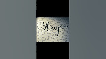 "Aayan"  #calligraphy #name #satisfying #trending #trendingshorts #traditional @hisangamer5872