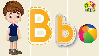 Learning Alphabet for kids | (B) Letter Sound الحروف الإنجليزية للاطفال | نطق و كتابة حرف
