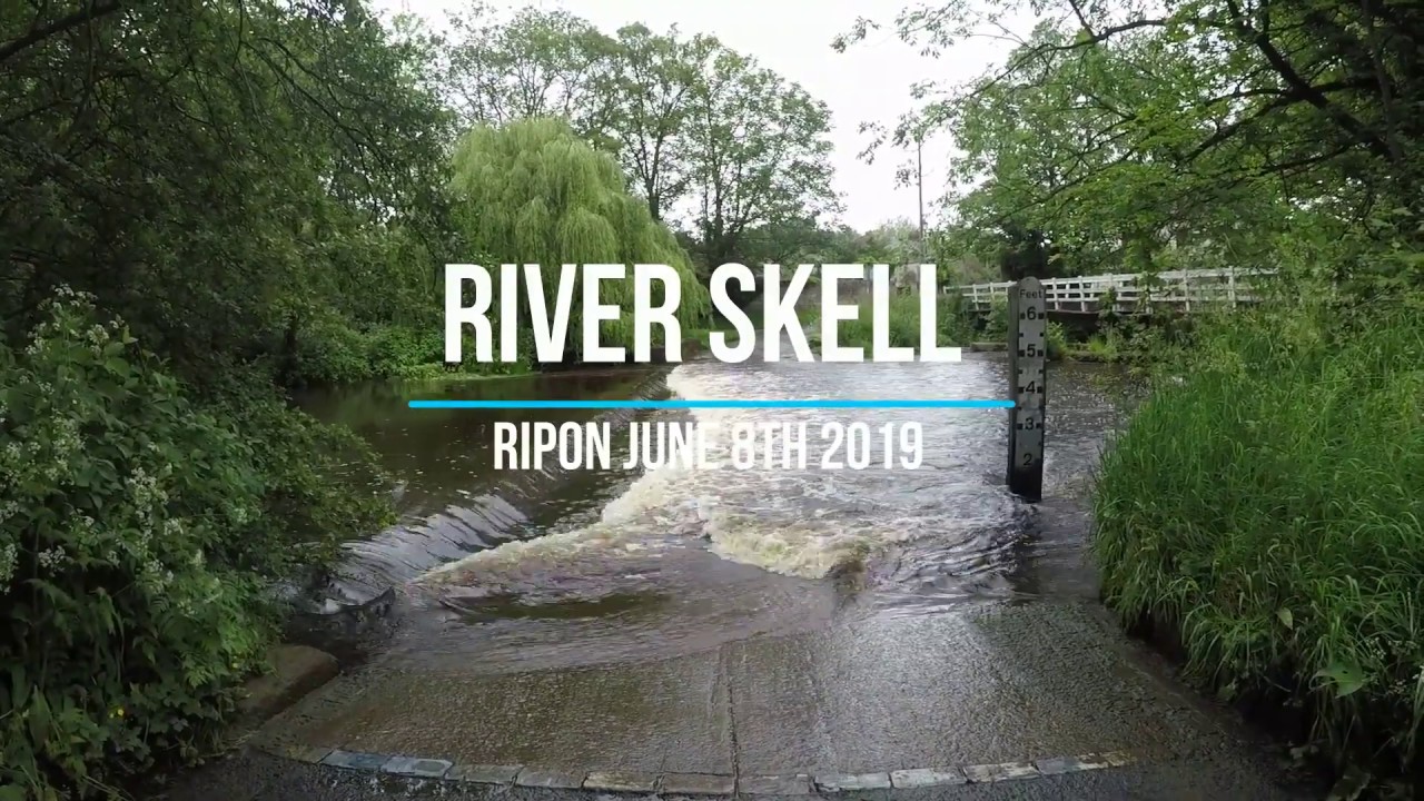 river skell ripon 8th june 2019 - YouTube
