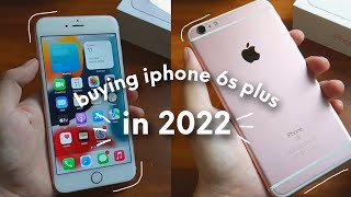 buying iPhone 6s Plus in 2022 + accessories unboxing 📦🇵🇭