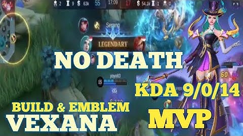 MVP!! Vexana No Death - New One Shot Build Vexana Insane - Build Top 1 Global Vexana - MLBB