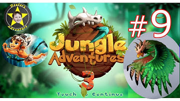 Jungle Adventures 3 : World 4 | Level 3 and Eagle boss | Walkthrough part 9