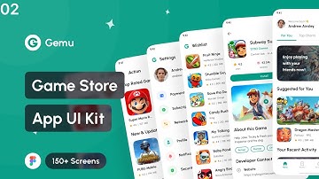 Design a Gaming App in Figma | Figma Mobile App Design Tutorial | 02 | UI/UX Design #figma
