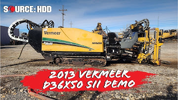 2013 Vermeer D36x50 Series II drill demo | SOURCE: HDD