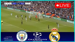 MANCHESTER CITY VS REAL MADRID CHAMPIONS LEAGUE LIVE MATCH TODAY PES21