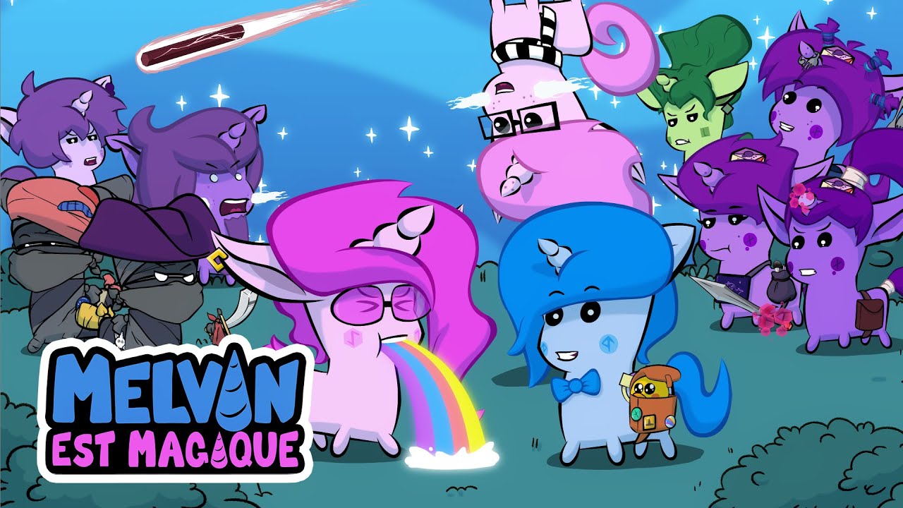 J’AI CRÉÉ MA PROPRE SÉRIE ANIMÉE 🦄 | Melvin Est Magique (Compilation Complète)