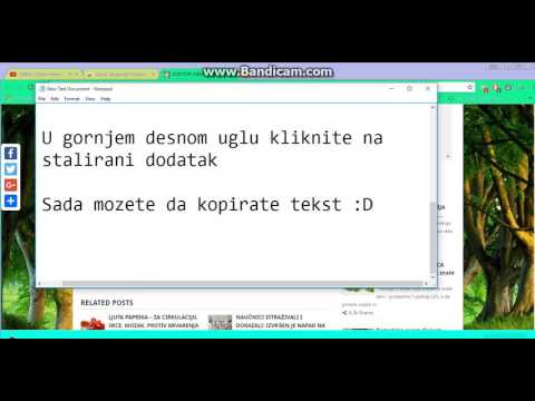 Video: Kako Kopirati Internetsku Stranicu