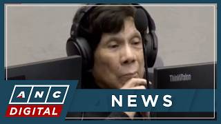 ICC to hear ex-pres. Duterte's plea in crimes vs. humanity case on Nov. 30 | ANC