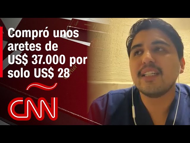 Un mexicano quería regalar unos aretes de Cartier y los consiguió a una milésima de su precio