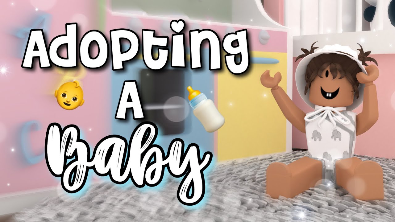 ADOPTING A BABY!! Roblox Bloxburg Family Roleplay **WITH VOICE