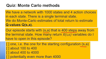 RL2.4A - Quiz Monte Carlo