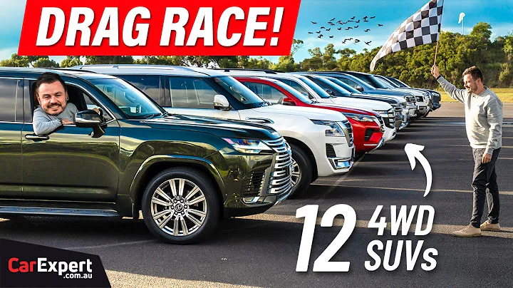 12 SUV drag race! Patrol v LandCruiser v Lexus LX v Everest v Defender v MU-X v Fortuner v Pajero