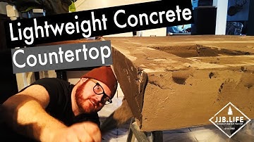 Lightweight Concrete Countertops Part 2 | Skoolie Bus Conversion Tiny House Videos