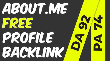 How to Create a Profile Backlink on About.me