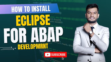 How to install Eclipse for ABAP Development | ABAP on HANA | Bhagwat Bhokare 