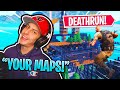 FaZe Cizzorz Plays Your Fortnite CREATIVE MODE MAPS! (Deathrun)