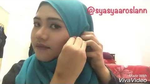Bubble Shawl tutorial by Syasya Roslan