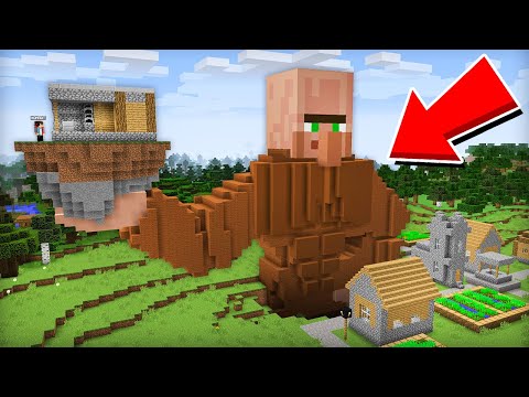 Зачем жители построили это в деревне в майнкрафт компот minecraft