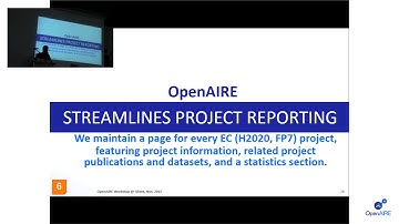 Overview of the Open Access mandate  OpenAIRE tools and services OpenAIRE Workshop   Ghent, 18 Nov