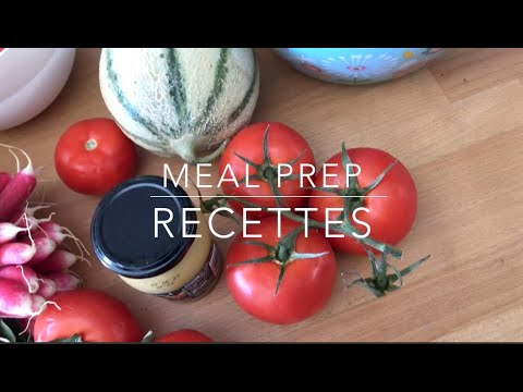 meal-prep---cookies-bananes-chocolat---tarte-à-la-tomate---gâteau-abricots