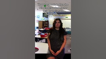 When the older students need help with their math homework...  -  Adventures of a Teacher