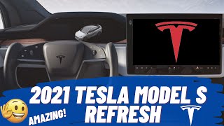 All New 2021 Tesla Model S Refresh &amp; New Yoke Steering Wheel