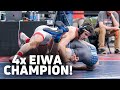 Yianni diakomihalis dominates his way to a 4th eiwa title