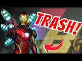 Everything wrong with my iron man suits