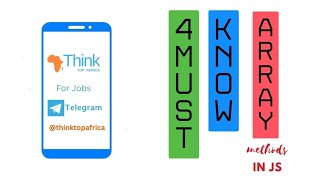 ARRAY METHODS 4 MUST KNOW 😎 | JS