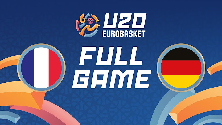 Round of 16 | France v Germany | Full Basketball Game | FIBA U20 EuroBasket 2024