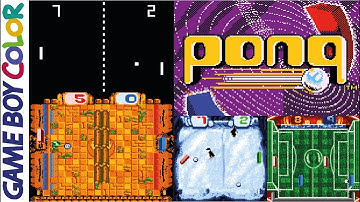 Pong: The Next Level Game Boy Color - C&M Playthrough